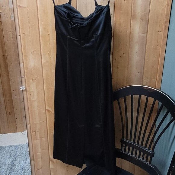 Bebe Black Mini Dress with Adjustable Straps #Goth #Glam XS - Picture 2 of 2